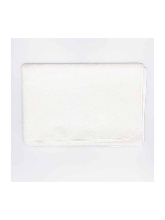 Ninetta Bebe Αδιαβροχοποιημένο Σελτεδάκι Λευκό 140x70εκ.