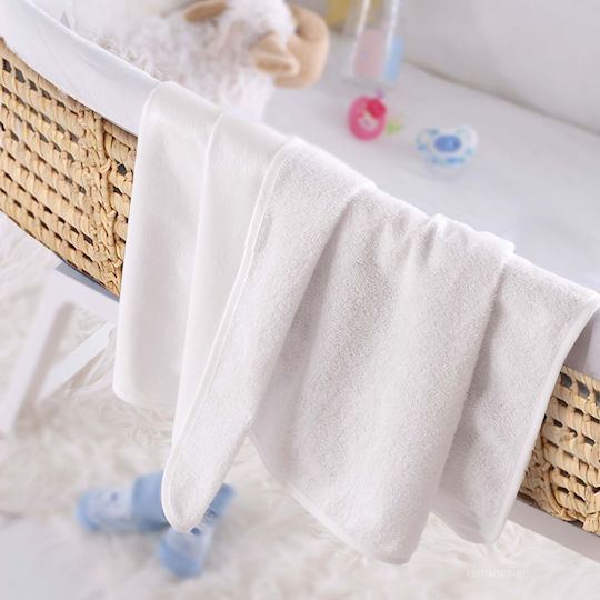 Rythmos Basics Waterproof Changing Pad White 60x120cm.