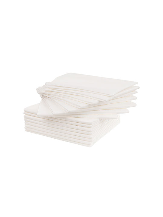 Akuku Sensitive Disposable Waterproof Changing Pads White 90x60cm. 10pcs