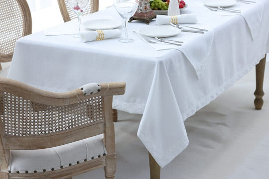 Liolios Home Σετ Τραπεζομάντηλο Ivory 160x220εκ. Liolios Home Σετ Τραπεζομάντηλο Ivory 160x220εκ.