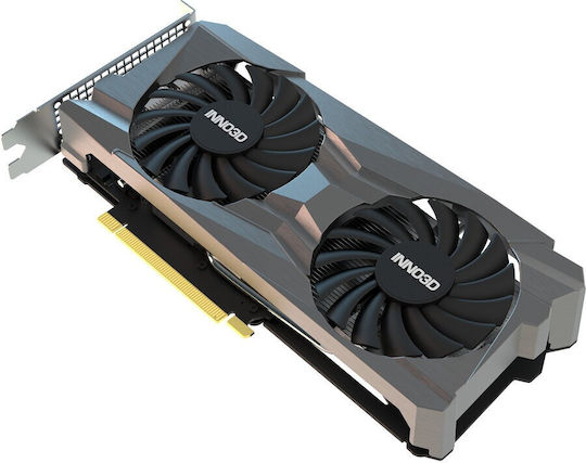 Inno 3D GeForce RTX 3050 6GB GDDR6 Twin X2 V2 Κάρτα Γραφικών