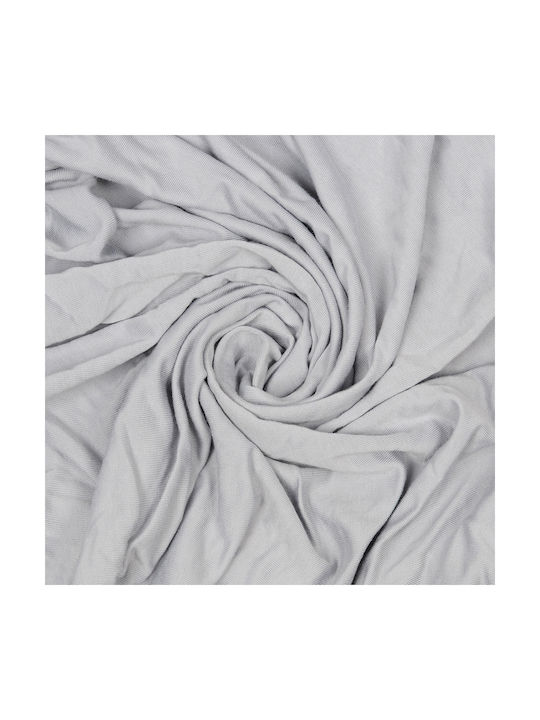 Matex Σεντόνι Μονό Βαμβακερό Grey 60x120cm