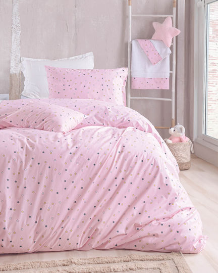 Rythmos King Size Set Blaze Symbol Pink 230x270cm Rythmos King Size Set Blaze Symbol Pink 230x270cm