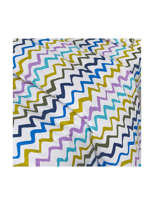 Guy Laroche Sheet Set Single Cotton Multi 160x250cm 1110030224016 3pcs