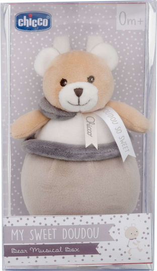 Chicco Pendant Toy for Cot with Music Teddy for 0++ Months