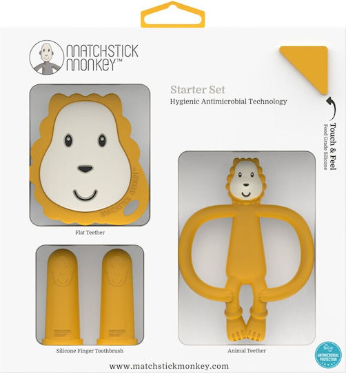 Matchstick Monkey Monkey Μασητικό Οδοντοφυΐας από Σιλικόνη για 3 m+