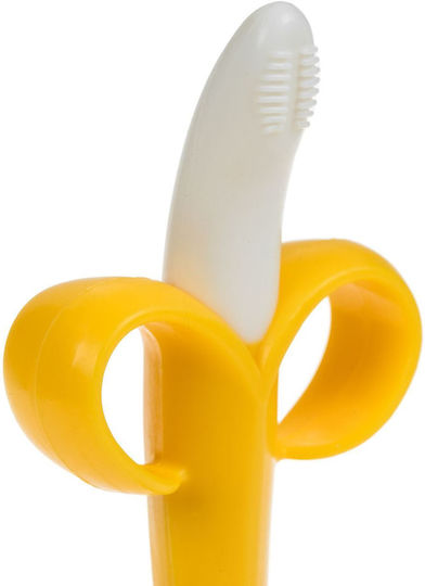 Nuby Banana Teething Ring from Silicone for 3 m+