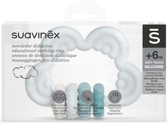 Suavinex Teething Ring made of Silicone for 6 m+