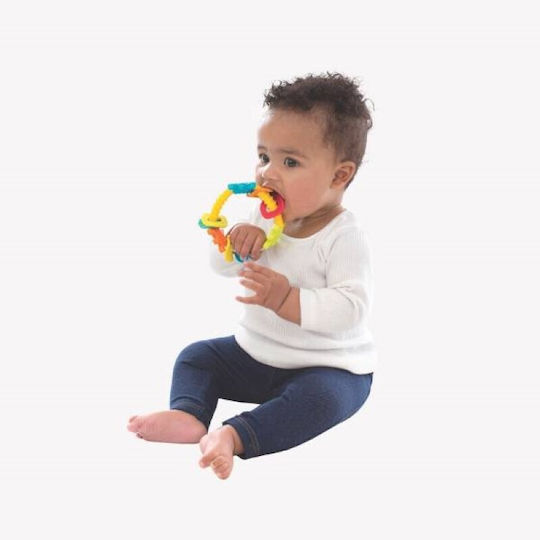 Playgro Teething Rattle from Plastic for 3 Months+