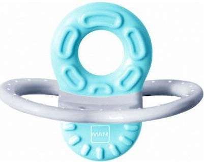 Mam Bite Teething Ring made of Rubber for 2 m+ Light Blue