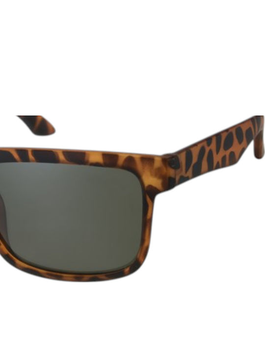 Paolo Moss Men's Sunglasses with Brown Frame and Green Lens 2013202313-g15