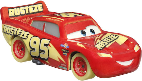 Disney Fulger McQueen Glow Racers Mașinuță 1:55