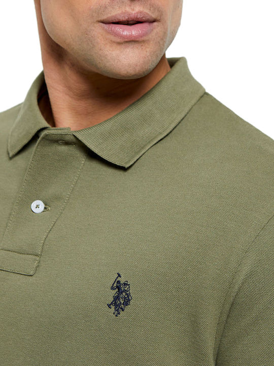 Polo Μπλούζα Κοντομάνικη Χακί
