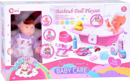 Baby Doll Interactive Set + Accessories Baby's Evening Routine Za5335