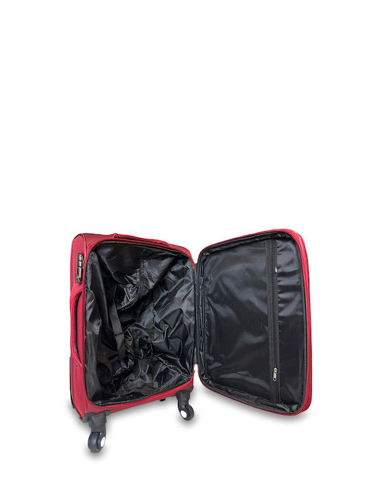 Cabin Suitcase Nylon Skiathos Red
