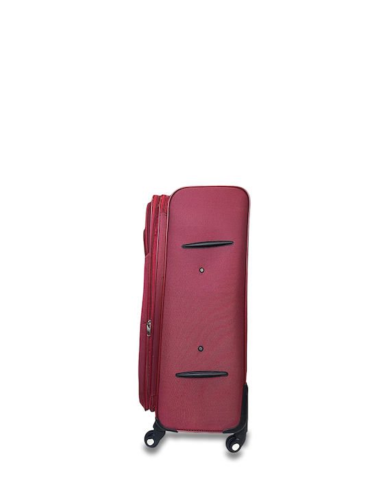 Large Suitcase Nylon Skiathos Red