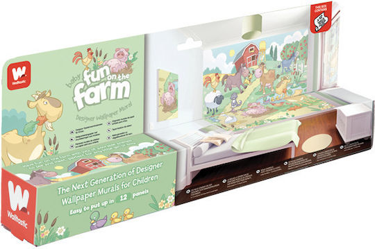 Walltastic Kinder Tapete Baby Fun On The Farm