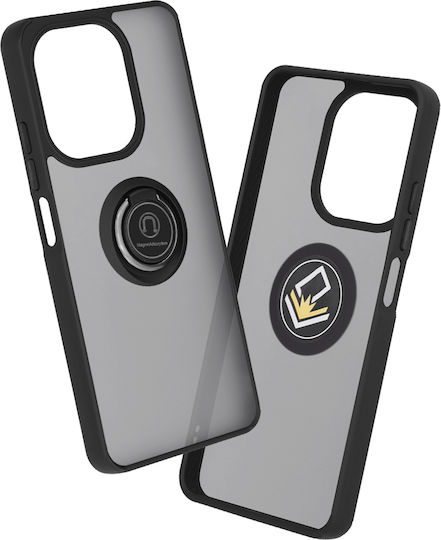 Techsuit Glinth Back Cover Metallic Black (Oppo A5 Pro)