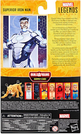 Marvel Legends - Superior Iron Man Φιγούρα Δράσης (15cm)