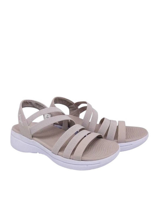 Γυναικεία Σανδάλια Sporty Μπεζ