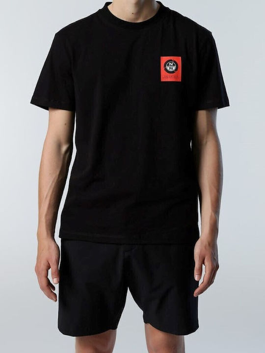 T-shirt Μαύρο