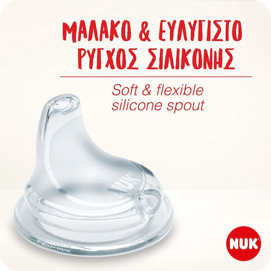 Nuk Spout For Children's Cup Transparent First Choice Silicone For 6+ Months