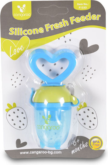 Cangaroo Silicone Baby Feeder for 6+ months Blue
