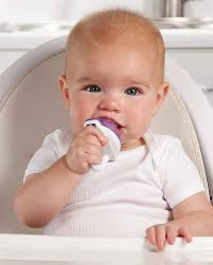 Munchkin Fabric Baby Mesh Feeder for 6+ months Turquoise