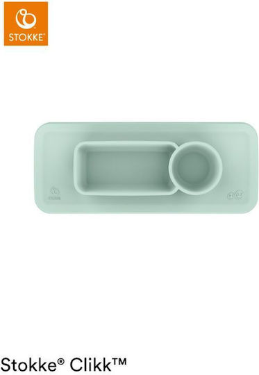 Stokke Silicone Baby Tray Click Soft Green