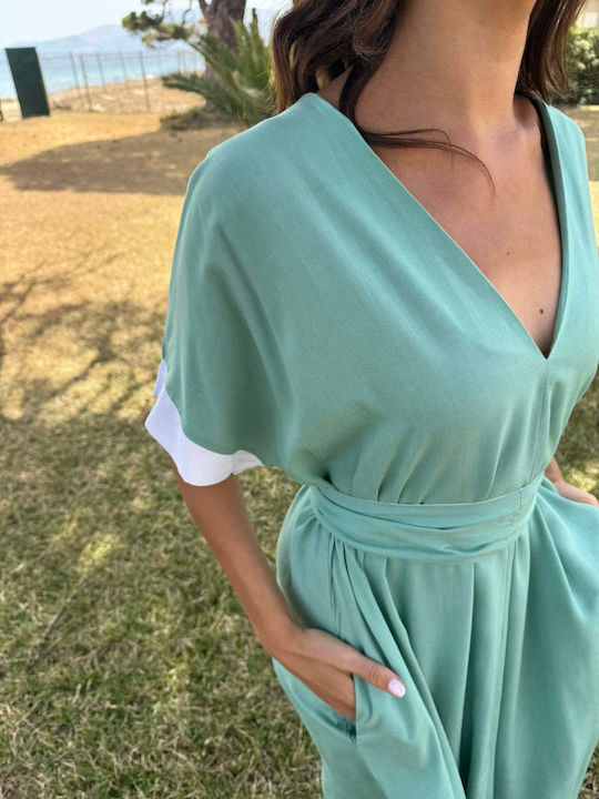 Achilleas Accessories Women's Dress Beachwear Green
