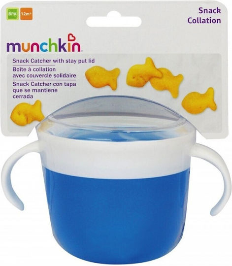 Munchkin Blauer Snack-Container aus Kunststoff für 12+ Monate