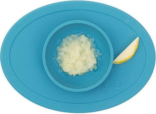 Ezpz Δίσκος Μπλε Tiny Bowl από Σιλικόνη για 4+ μηνών