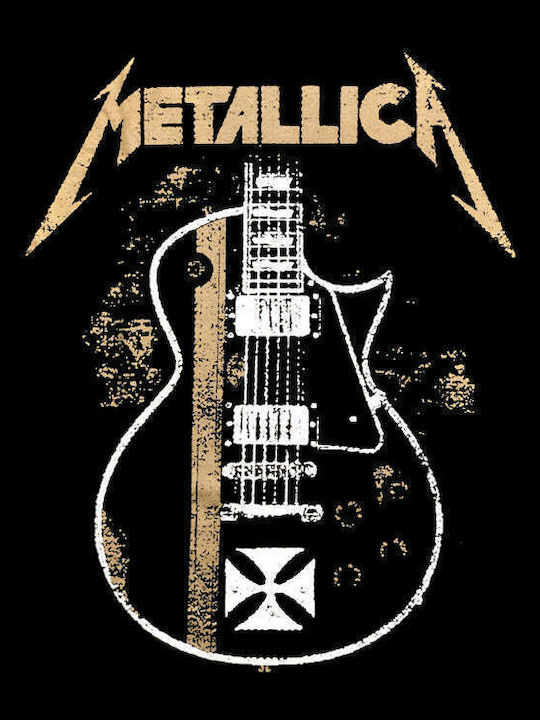 Metallica Unisex T-shirt Βαμβακερό Μαύρο