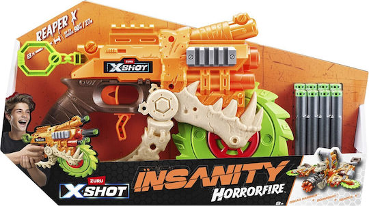Zuru X-Shot Horror Fire Reaper Waffen mit Schaumstoffpfeilen
