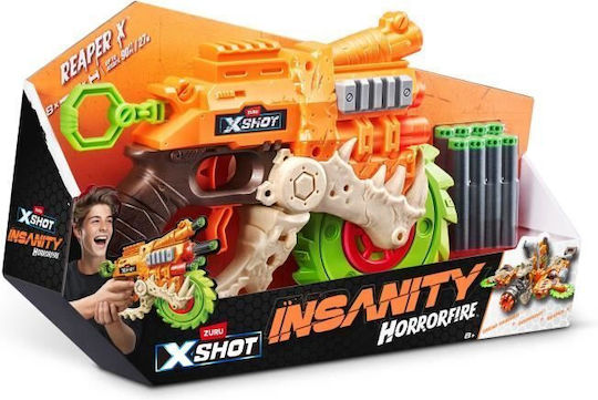 Zuru X-Shot Horror Fire Reaper Waffen mit Schaumstoffpfeilen