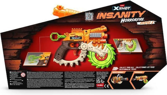 Zuru X-Shot Horror Fire Reaper Waffen mit Schaumstoffpfeilen