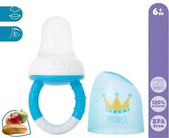 Kiokids Feeder Blue Prince Silicone for 6+ Months