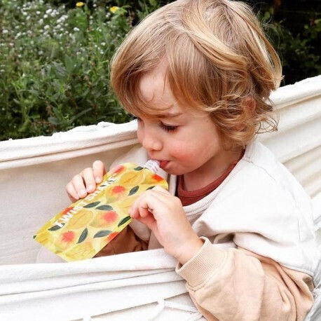 Twistshake Plastic Baby Food Pouch 5pcs Multicolour