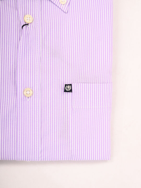 Kurzärmlig Hemd Light Purple