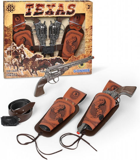 Gonher 8S Texas Set Παιδικό Πιστόλι
