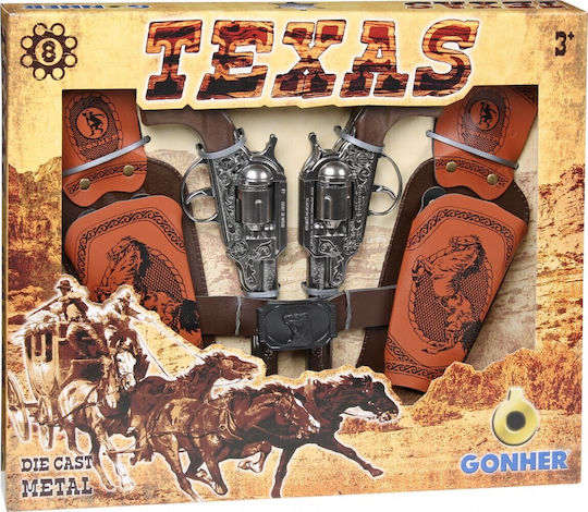 Gonher 8S Texas Set Παιδικό Πιστόλι