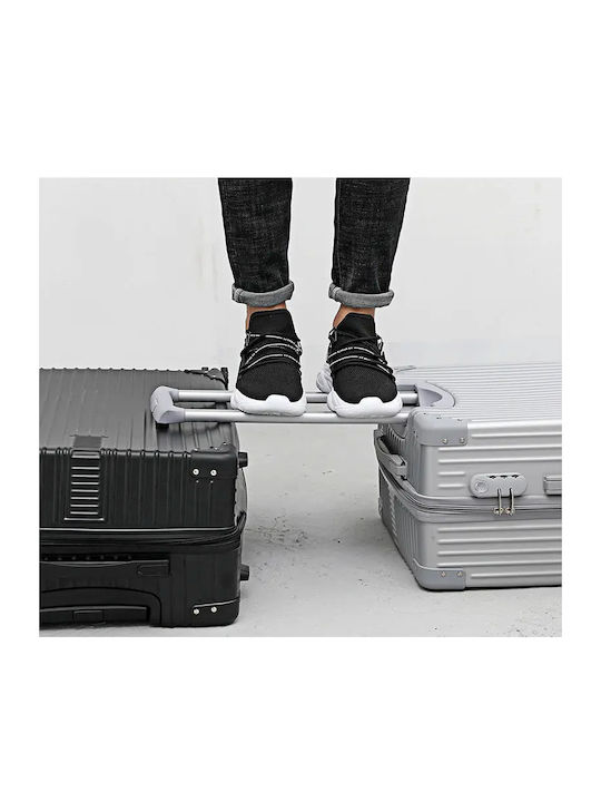 Kourk Carry-On Cabin Hard Mint Suitcase With 4 Wheels Height 55cm