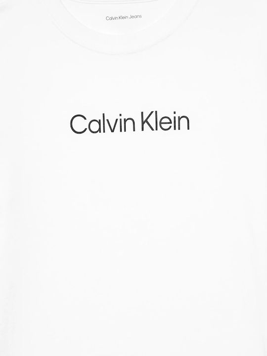 Set of Kids' T-shirts Black, Bright White Institutional