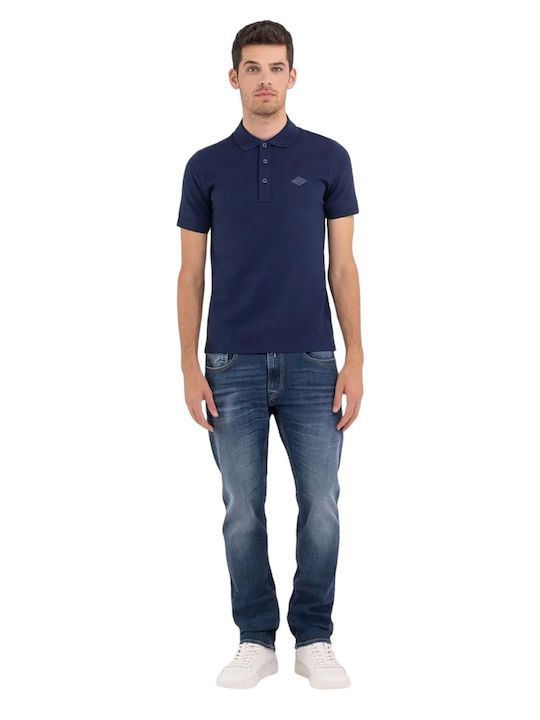 Polo T-shirt Μπλε Navy