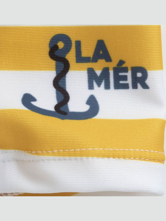 Chicco La Mer Costum de baie pentru copii Pantaloni scurți de înot Mustard