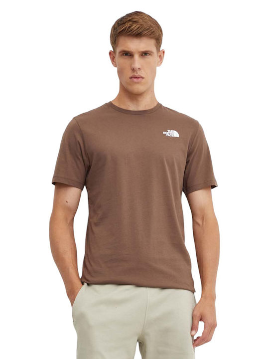 T-shirt Smokey Brown, Tnf Black