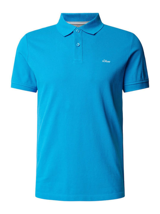 Red Label Polo Short Sleeve Blue Blouse