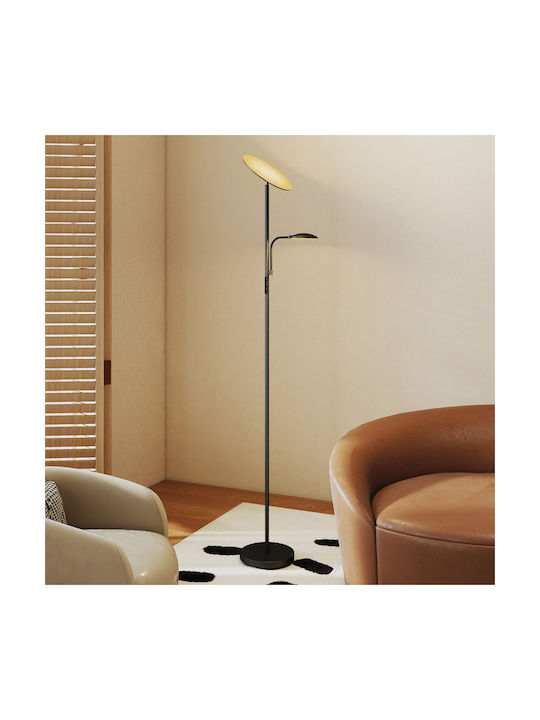 HomCom Floor Lamp H175cm. Black