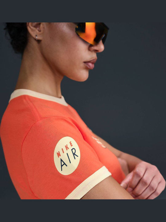 Nsw Womens Γυναικείο Αθλητικό T-shirt Orange