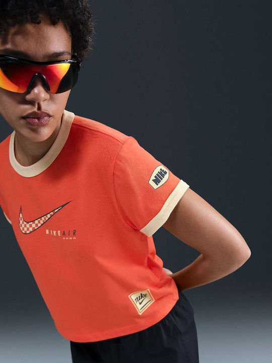 Nsw Womens Γυναικείο Αθλητικό T-shirt Orange